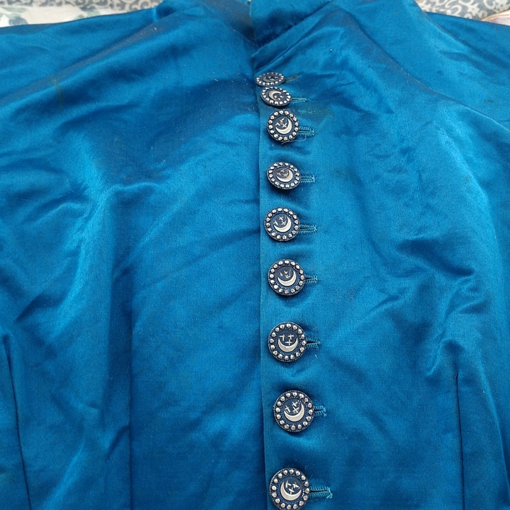 TRUE VICTORIAN ANTIQUE Child's SILK SATIN Bodice / Jacket - Picture 3 of 12